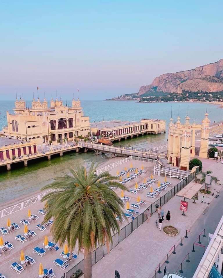 Villa Villino Sirene Mondello Palermo Exterior foto